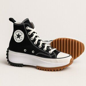 Converse Chuck Taylor All Star Run Star Hike Platform High Top Black Unisex